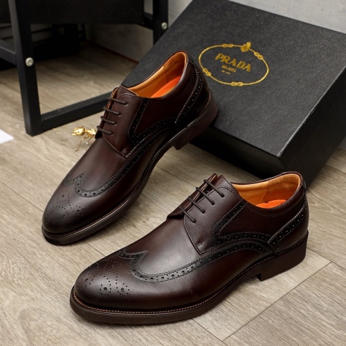 Prada Leather Shoes For Men #950861