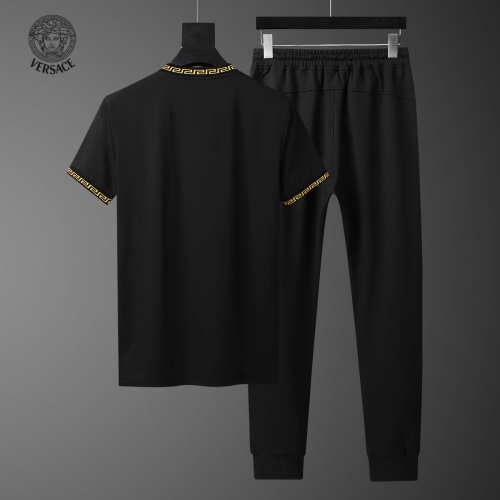 Replica Versace Tracksuits Short Sleeved For Men #951440 $64.00 USD for Wholesale