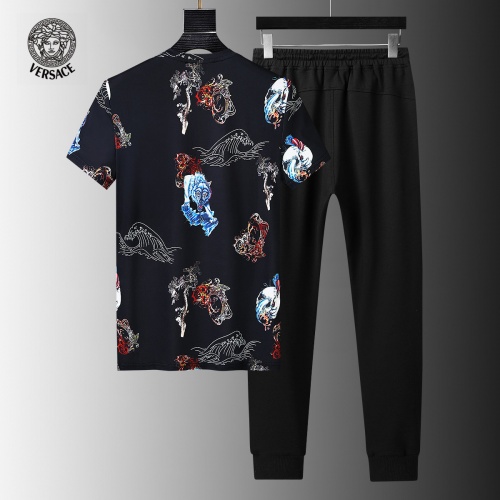 Replica Versace Tracksuits Short Sleeved For Men #951445 $64.00 USD for Wholesale