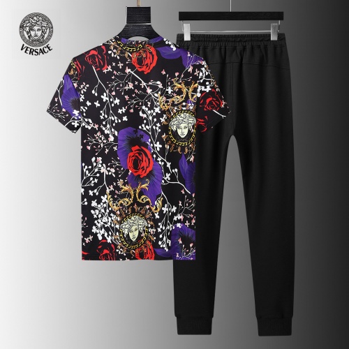 Replica Versace Tracksuits Short Sleeved For Men #951455 $64.00 USD for Wholesale