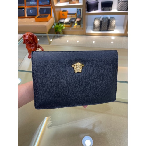 Replica Versace AAA Man Wallets #951757 $85.00 USD for Wholesale