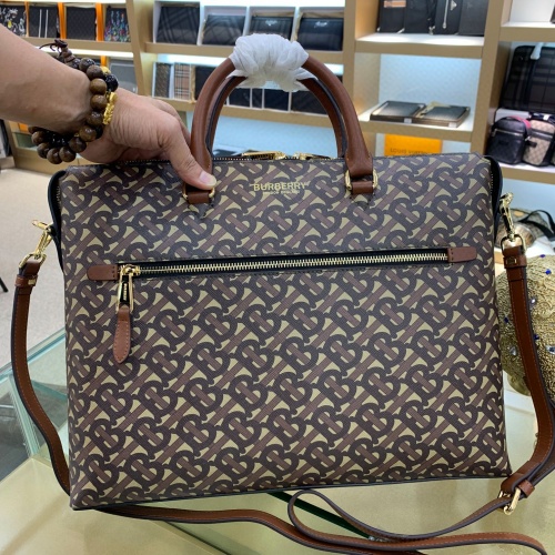 Replica Burberry AAA Man Handbags #951776 $130.00 USD for Wholesale