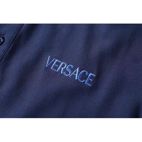 Replica Versace T-Shirts Short Sleeved For Men #951822 $38.00 USD for Wholesale