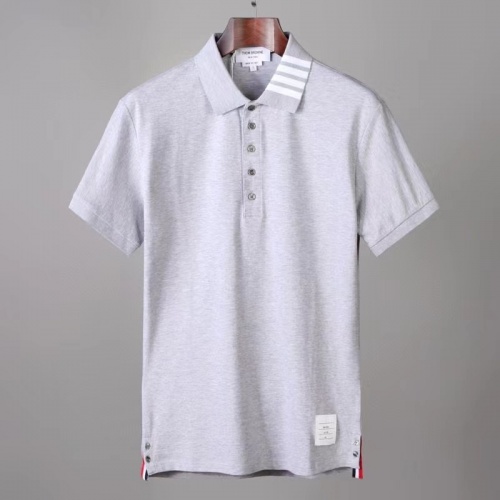 Thom Browne TB T-Shirts Short Sleeved For Men #951828 $38.00 USD, Wholesale Replica Thom Browne TB T-Shirts