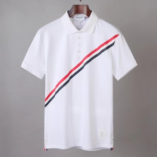 Thom Browne TB T-Shirts Short Sleeved For Men #951902 $39.00 USD, Wholesale Replica Thom Browne TB T-Shirts