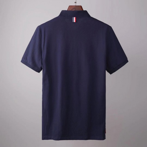 Replica Thom Browne TB T-Shirts Short Sleeved For Men #951903 $39.00 USD for Wholesale
