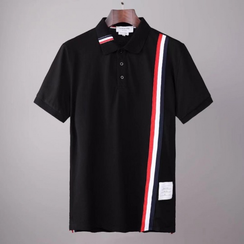 Thom Browne TB T-Shirts Short Sleeved For Men #951904 $39.00 USD, Wholesale Replica Thom Browne TB T-Shirts