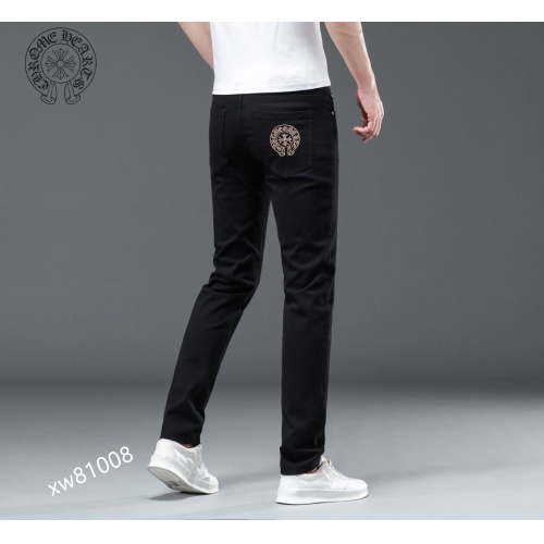 Replica Chrome Hearts Jeans For Men #951951 $48.00 USD for Wholesale