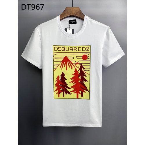 Dsquared T-Shirts Short Sleeved For Men #952061 $27.00 USD, Wholesale Replica Dsquared T-Shirts