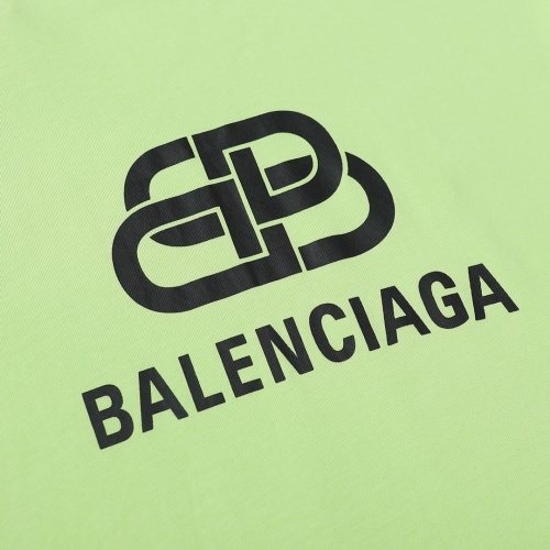 Replica Balenciaga T-Shirts Short Sleeved For Unisex #952076 $29.00 USD for Wholesale