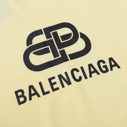 Replica Balenciaga T-Shirts Short Sleeved For Unisex #952077 $29.00 USD for Wholesale