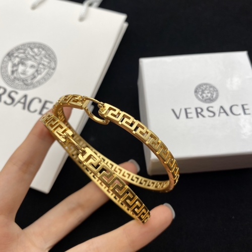 Replica Versace Earrings For Women #952217 $34.00 USD for Wholesale