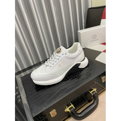 Replica Versace Casual Shoes For Men #952314 $76.00 USD for Wholesale