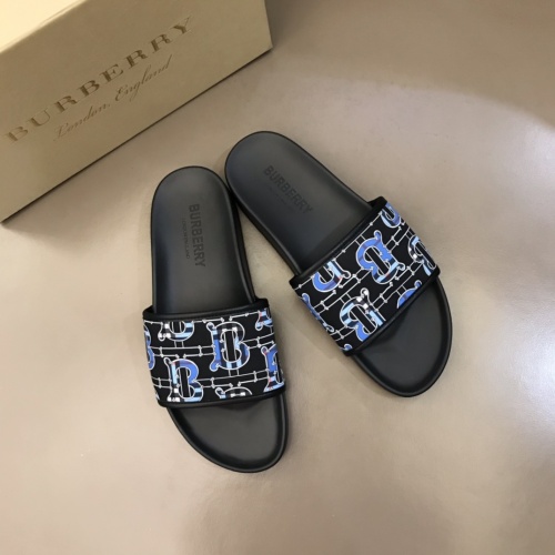 Replica Burberry Slippers For Men #952354 $48.00 USD for Wholesale