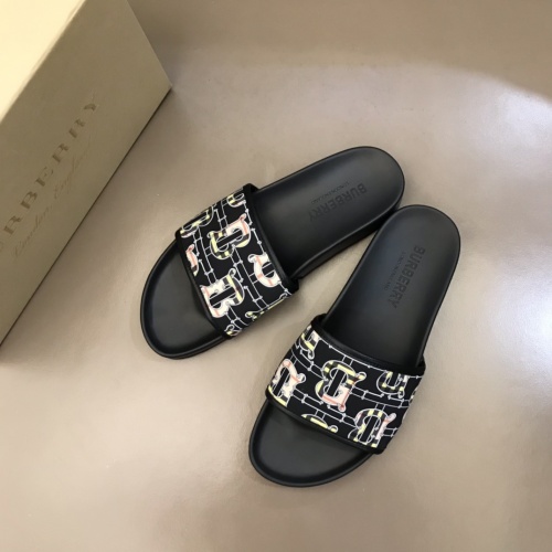 Replica Burberry Slippers For Men #952357 $48.00 USD for Wholesale