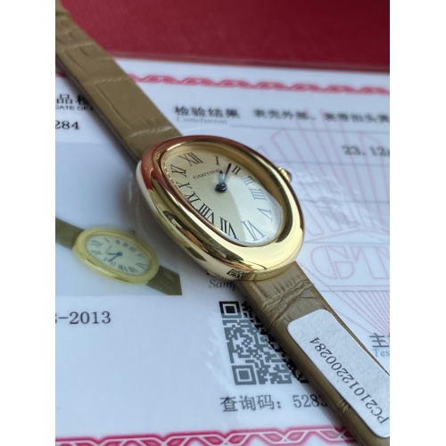 Replica Cartier AAA Quality Watches For Women #952455 $413.00 USD for Wholesale