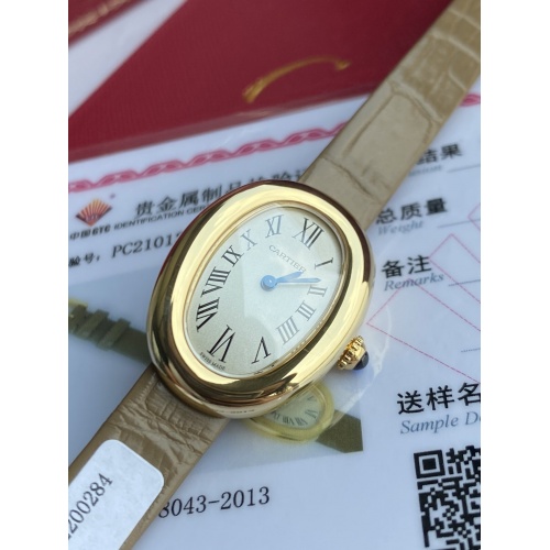 Replica Cartier AAA Quality Watches For Women #952455 $413.00 USD for Wholesale