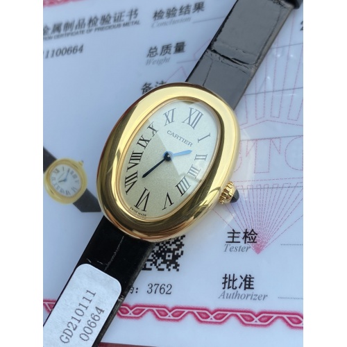 Replica Cartier AAA Quality Watches For Women #952456 $413.00 USD for Wholesale