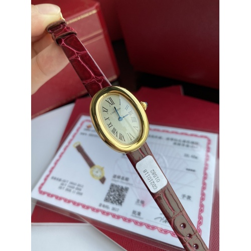Cartier AAA Quality Watches For Women #952457 $413.00 USD, Wholesale Replica Cartier AAA Quality Watches