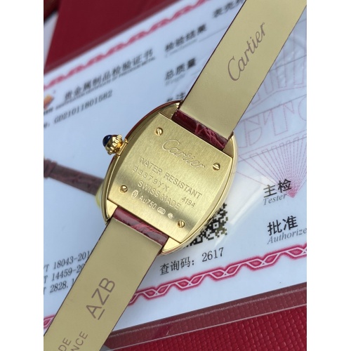 Replica Cartier AAA Quality Watches For Women #952457 $413.00 USD for Wholesale