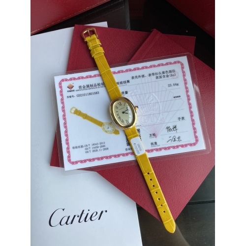 Replica Cartier AAA Quality Watches For Women #952458 $413.00 USD for Wholesale