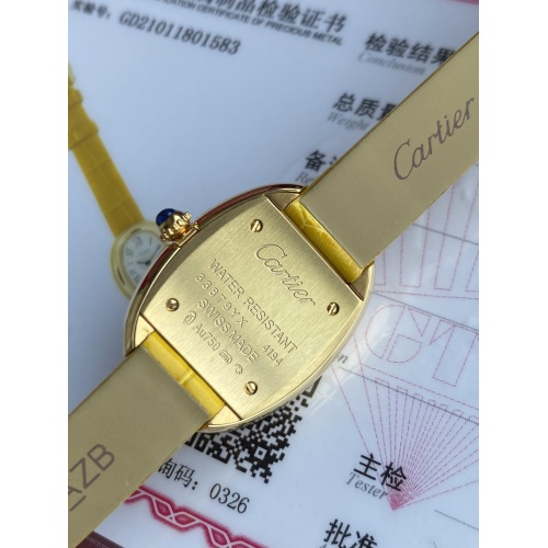Replica Cartier AAA Quality Watches For Women #952458 $413.00 USD for Wholesale