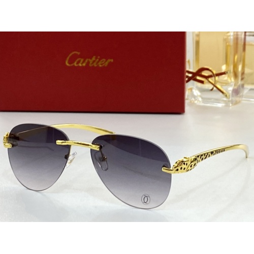 Cartier AAA Quality Sunglassess #952550 $45.00 USD, Wholesale Replica Cartier AAA Quality Sunglassess