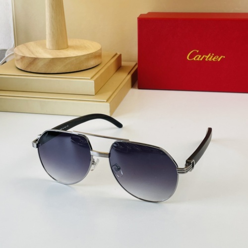 Cartier AAA Quality Sunglassess #952576 $45.00 USD, Wholesale Replica Cartier AAA Quality Sunglassess