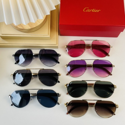 Replica Cartier AAA Quality Sunglassess #952576 $45.00 USD for Wholesale