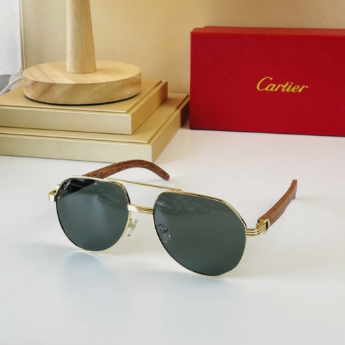 Cartier AAA Quality Sunglassess #952579 $45.00 USD, Wholesale Replica Cartier AAA Quality Sunglassess