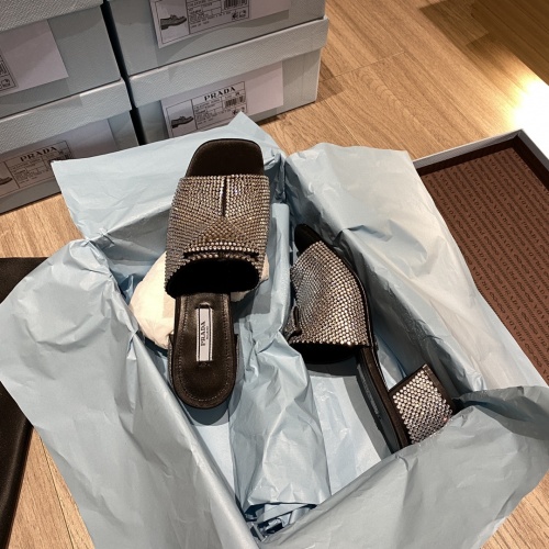 Replica Prada Slippers For Women #952617 $96.00 USD for Wholesale