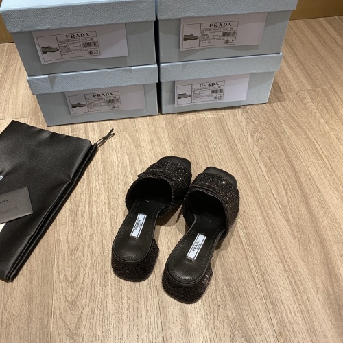 Replica Prada Slippers For Women #952618 $96.00 USD for Wholesale