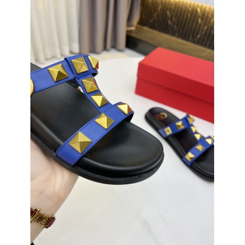 Replica Valentino Slippers For Women #952645 $72.00 USD for Wholesale