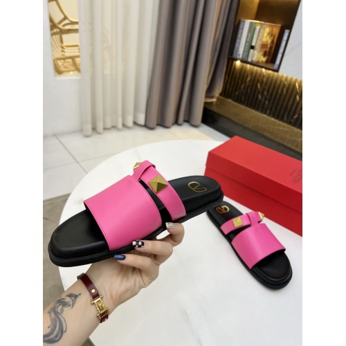 Replica Valentino Slippers For Women #952646 $72.00 USD for Wholesale