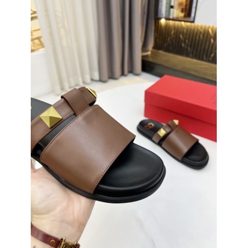 Replica Valentino Slippers For Women #952647 $72.00 USD for Wholesale