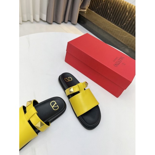 Replica Valentino Slippers For Women #952650 $72.00 USD for Wholesale