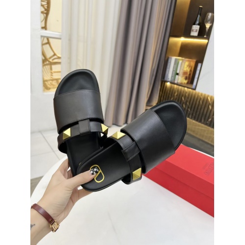 Replica Valentino Slippers For Women #952651 $72.00 USD for Wholesale