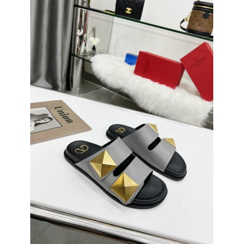 Replica Valentino Slippers For Women #952656 $72.00 USD for Wholesale