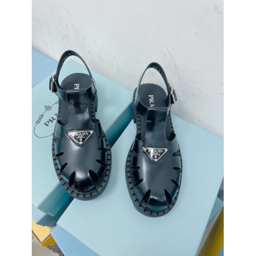 Replica Prada Sandal For Women #952770 $102.00 USD for Wholesale