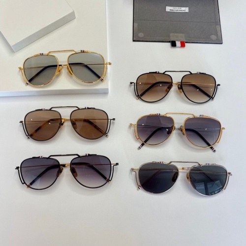 Replica Thom Browne AAA Quality Sunglasses #952815 $60.00 USD for Wholesale