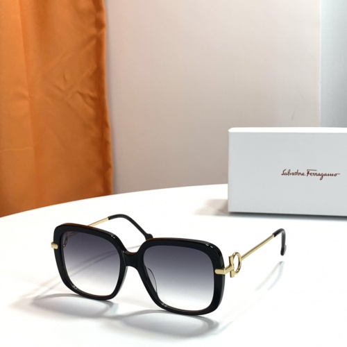 Salvatore Ferragamo AAA Quality Sunglasses #952822 $60.00 USD, Wholesale Replica Salvatore Ferragamo AAA Quality Sunglasses
