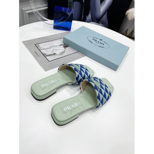Replica Prada Slippers For Women #952908 $82.00 USD for Wholesale