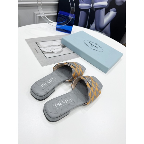 Replica Prada Slippers For Women #952915 $82.00 USD for Wholesale