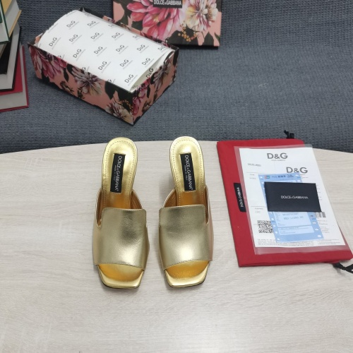 Replica Dolce & Gabbana D&G Slippers For Women #953077 $108.00 USD for Wholesale