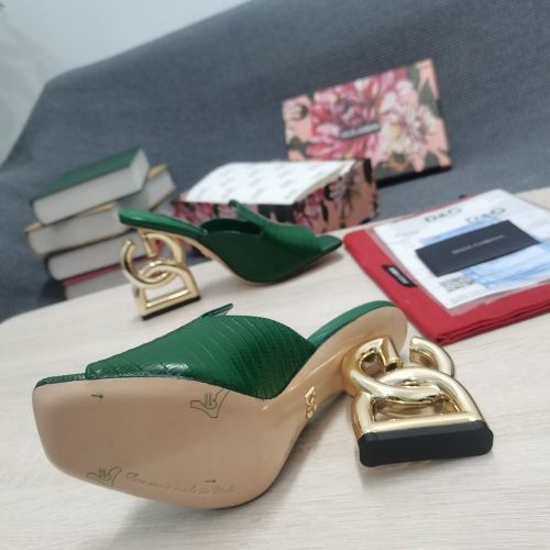 Replica Dolce & Gabbana D&G Slippers For Women #953091 $108.00 USD for Wholesale