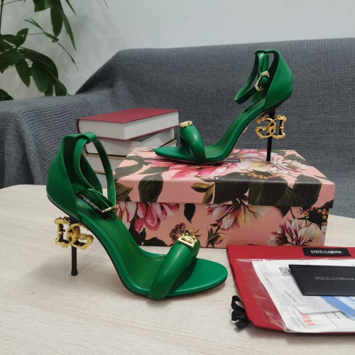 Replica Dolce&Gabbana D&G Sandal For Women #953135 $130.00 USD for Wholesale