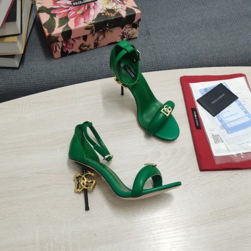 Replica Dolce&Gabbana D&G Sandal For Women #953135 $130.00 USD for Wholesale