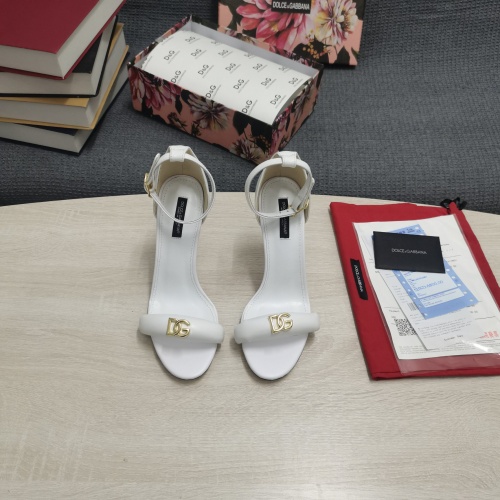 Replica Dolce&Gabbana D&G Sandal For Women #953137 $130.00 USD for Wholesale