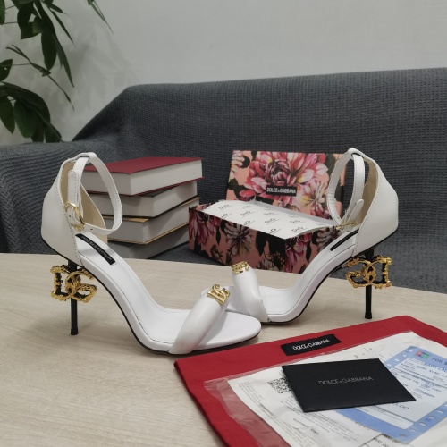 Replica Dolce&Gabbana D&G Sandal For Women #953137 $130.00 USD for Wholesale
