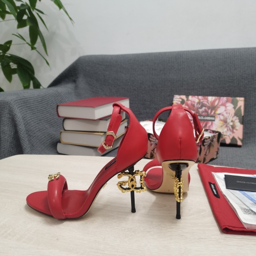 Replica Dolce&Gabbana D&G Sandal For Women #953138 $130.00 USD for Wholesale
